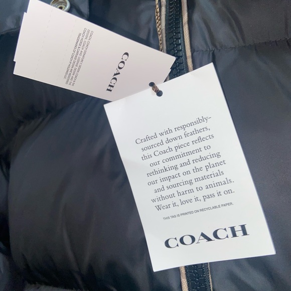 Coach Signature Puffer Jacket - Picture 4 of 16
